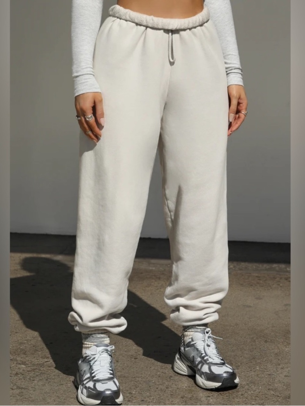 ♡ Joah Brown Oversized Joggers Sahara French Terry